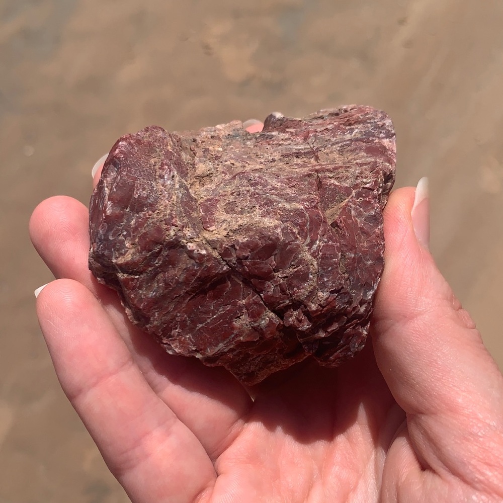 Jasper • Red Jasper Crystal • Arizona Rocks • Natural Rocks & Minerals - Picture 7 of 11